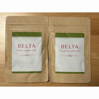 ベルタ(BELTA)のベルタ葉酸サプリ　2袋(ビタミン)