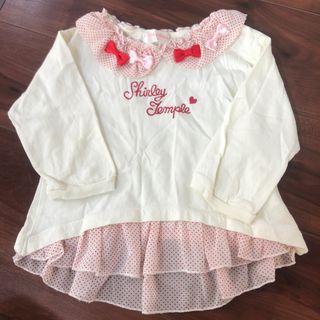 シャーリーテンプル(Shirley Temple)のシャーリーテンプル⭐︎ドットりぼんカットソー110 100ミニーちゃん(Tシャツ/カットソー)