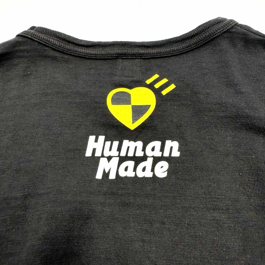 HUMAN MADE(ヒューマンメイド)の【希少2XL】ヒューマンメード　テスティング　両面デカロゴ　Tシャツ メンズのトップス(Tシャツ/カットソー(半袖/袖なし))の商品写真