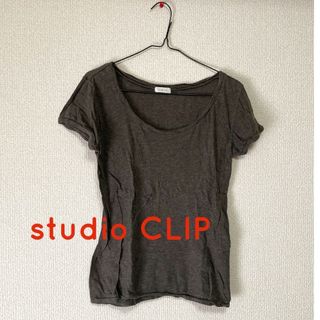 スタディオクリップ(STUDIO CLIP)のトップス 半袖Tシャツ カットソー スタジオクリップ(Tシャツ(半袖/袖なし))