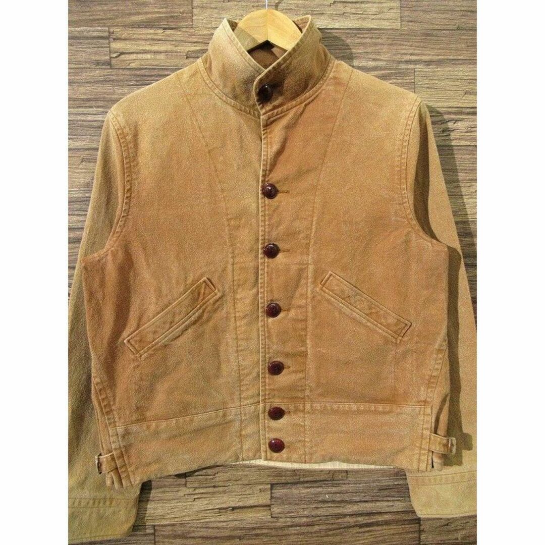 AGRY アグリー ハイライト クラシック モールスキン ジャケット マスタード メンズのジャケット/アウター(ブルゾン)の商品写真