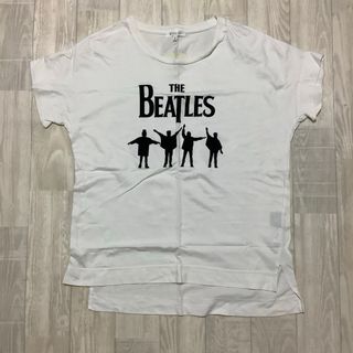 ザ・ビートルズ公式　レディースTシャツ　Helpモチーフ