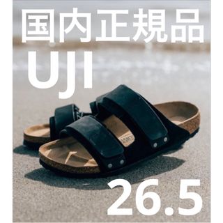 ビルケンシュトック(BIRKENSTOCK)のビルケンシュトック  UJI  サンダル　ブラック　エディフィス　41(サンダル)