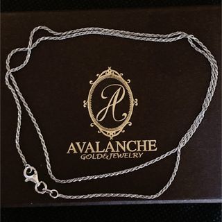 AVALANCHE - 新品箱付き刻印有り！　アバランチ　イタリア製シルバー925スパイラルチェーン