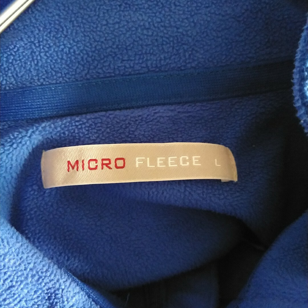 UNIQLO(ユニクロ)のユニクロ　micro freece ハーフジップ　フリーススウェット　ハイネック メンズのトップス(スウェット)の商品写真