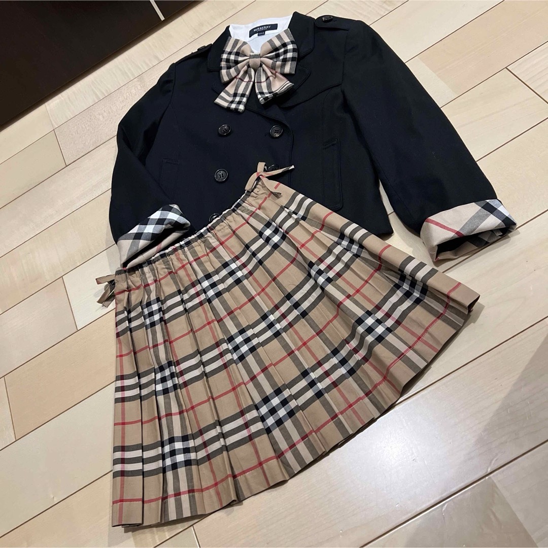 BURBERRY(バーバリー)の♡発表会　結婚式　入学式　卒園式 フォーマル ♡ キッズ/ベビー/マタニティのキッズ服女の子用(90cm~)(ドレス/フォーマル)の商品写真