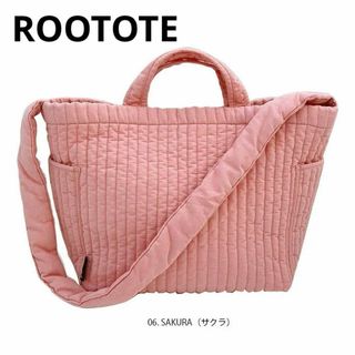 ルートート(ROOTOTE)のタグ付き新品 ROOTOTE イブル 2WAYバッグ マザーズバッグ サクラ(ショルダーバッグ)