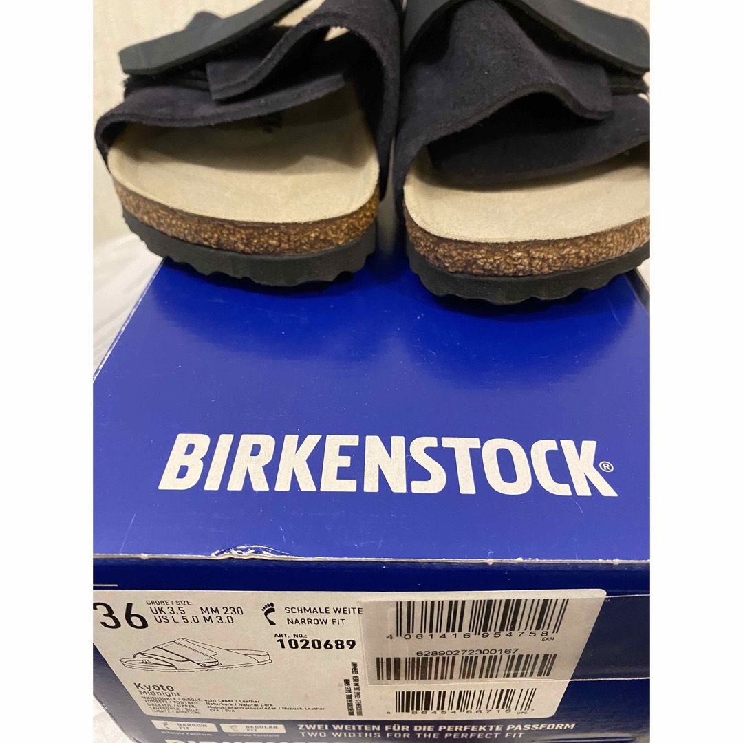 BIRKENSTOCK(ビルケンシュトック)のビルケンシュトック  KYOTO キョウト サンダル　ミッドナイト　36 レディースの靴/シューズ(サンダル)の商品写真