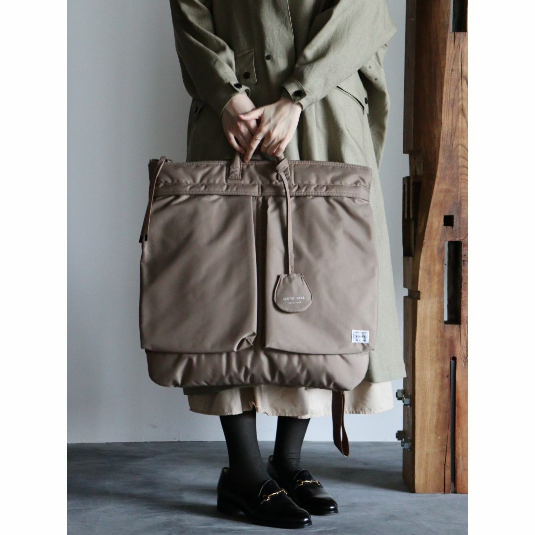Hyke PORTER ヘルメットバッグ(LARGE) - バッグ Hyke PORTER ヘルメットバッグ(LARGE) - バッグ
