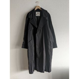 ロンドンフォグ(LONDONFOG)のLonDon FOG NYLON BLACK LONG COAT(トレンチコート)