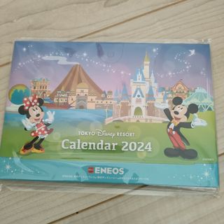 ディズニー(Disney)の新品　未開封　ディズニー　卓上カレンダー　2024(カレンダー/スケジュール)