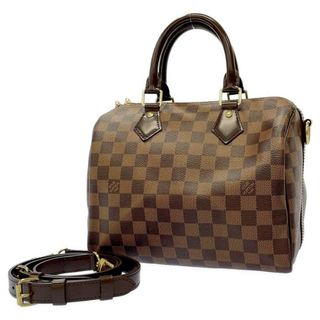 ルイヴィトン(LOUIS VUITTON)のルイヴィトン ハンドバッグ ダミエ・エベヌ スピーディ・バンドリエール25 N41368 2way ミニボストン(ハンドバッグ)