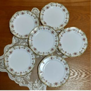 ノリタケ(Noritake)の希少 ノリタケ ダイヤモンドコレクション ローズパレス プレート 皿 6枚 新品(食器)