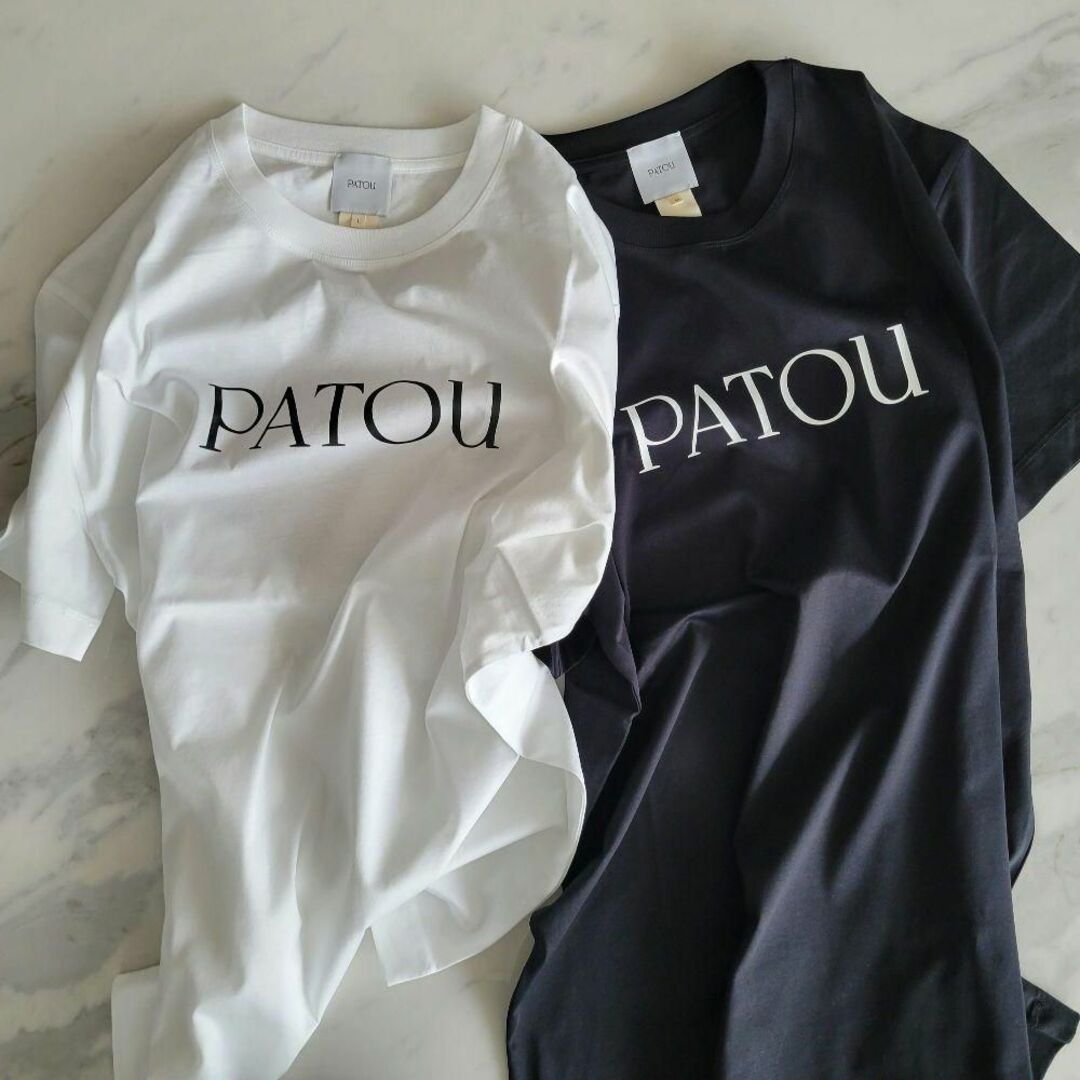 PATOU - ☆新品未使用☆PATOU/パトゥ ロゴTシャツ プリント ブラック M