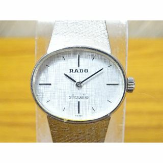 ラドー(RADO)のK渋041/ RADO ラドーシルエット 腕時計 レディース 手巻 (腕時計)