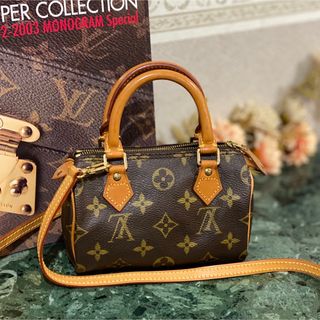 ルイヴィトン(LOUIS VUITTON)の美品 Louis Vuitton モノグラムライン ミニスピーディ 2WAY(ハンドバッグ)