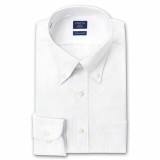 チョーヤシャツ(CHOYA SHIRT)のM585新品CHOYA長袖BDワイシャツ綿100％ 42-80￥9130形態安定(シャツ)
