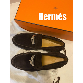 Hermes - エルメス モカシン デスタン メンズ 靴 Kelly