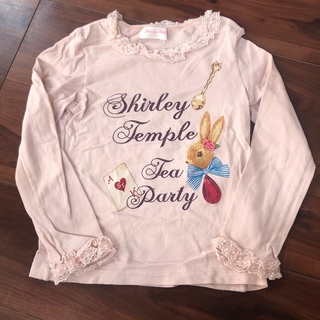 シャーリーテンプル(Shirley Temple)のシャーリーテンプル⭐︎ティーパーティー長袖Tシャツ120 110(Tシャツ/カットソー)