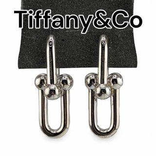 ティファニー(Tiffany & Co.)のティファニー Tiffany&Co ハードウェア ラージリンク ピアス　シルバー(ピアス)