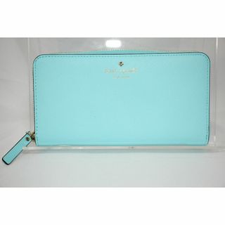 ケイトスペードニューヨーク(kate spade new york)のkate spade PWRU3898-439 レザー ラウンドファスナー長財布(財布)