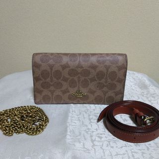 コーチ(COACH)のCOACHのウォレットバッグ(ショルダーバッグ)