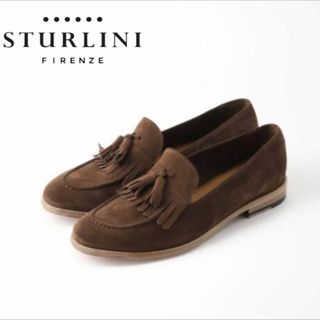 美品★STURLINI / ストゥリーニ タッセルローファー 0127(ローファー/革靴)