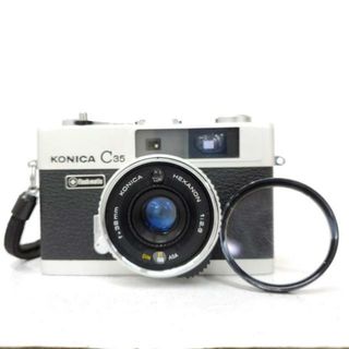 コニカミノルタ(KONICA MINOLTA)の【動作確認済】 KONICA C35 flashmatic(フィルムカメラ)