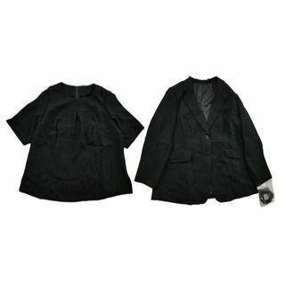 KFC0552■ 新品 ブラックフォーマル ベルト紐付き 30ABR 黒(スーツ)