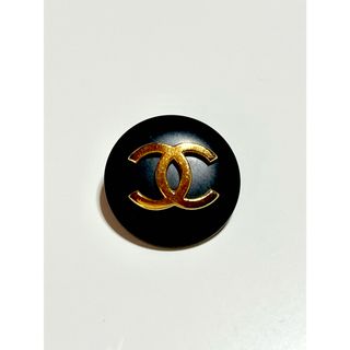 シャネル(CHANEL)のシャネルボタン　ブラック　ゴールド(その他)