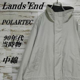 ランズエンド(LANDS’END)の【254】90sランズエンド中綿フリースマウンテンジャケットポーラテック(ナイロンジャケット)