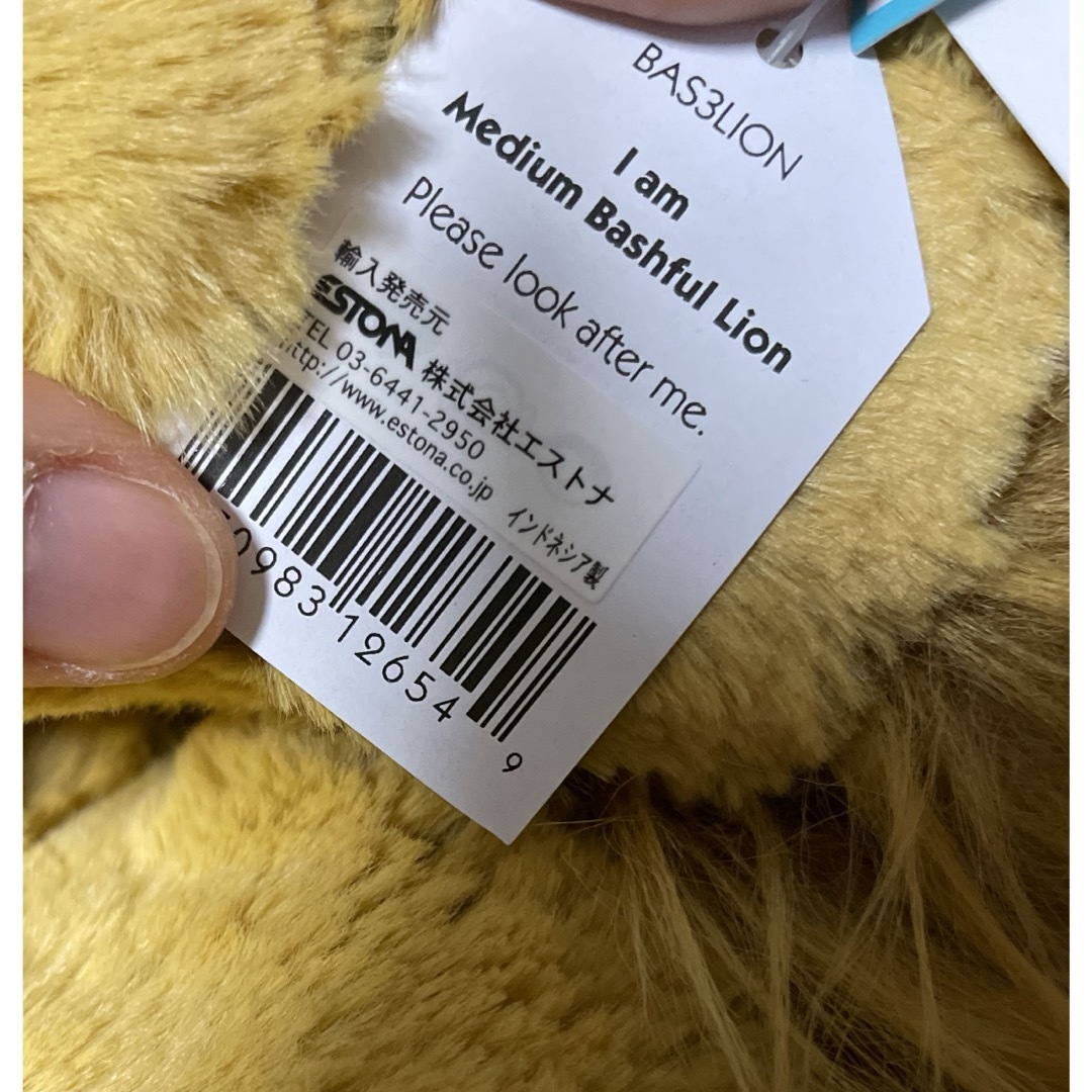 JELLY CAT(ジェリーキャット)の最終価格✨ 新品✨ジェリーキャット　ライオン　ぬいぐるみ　未使用　タグ付き　 キッズ/ベビー/マタニティのおもちゃ(ぬいぐるみ/人形)の商品写真