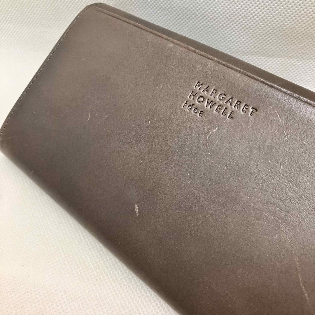 MARGARET HOWELL(マーガレットハウエル)のW255 未使用 定価2万 マーガレットハウエルアイデア 長財布 財布 フラップ レディースのファッション小物(財布)の商品写真