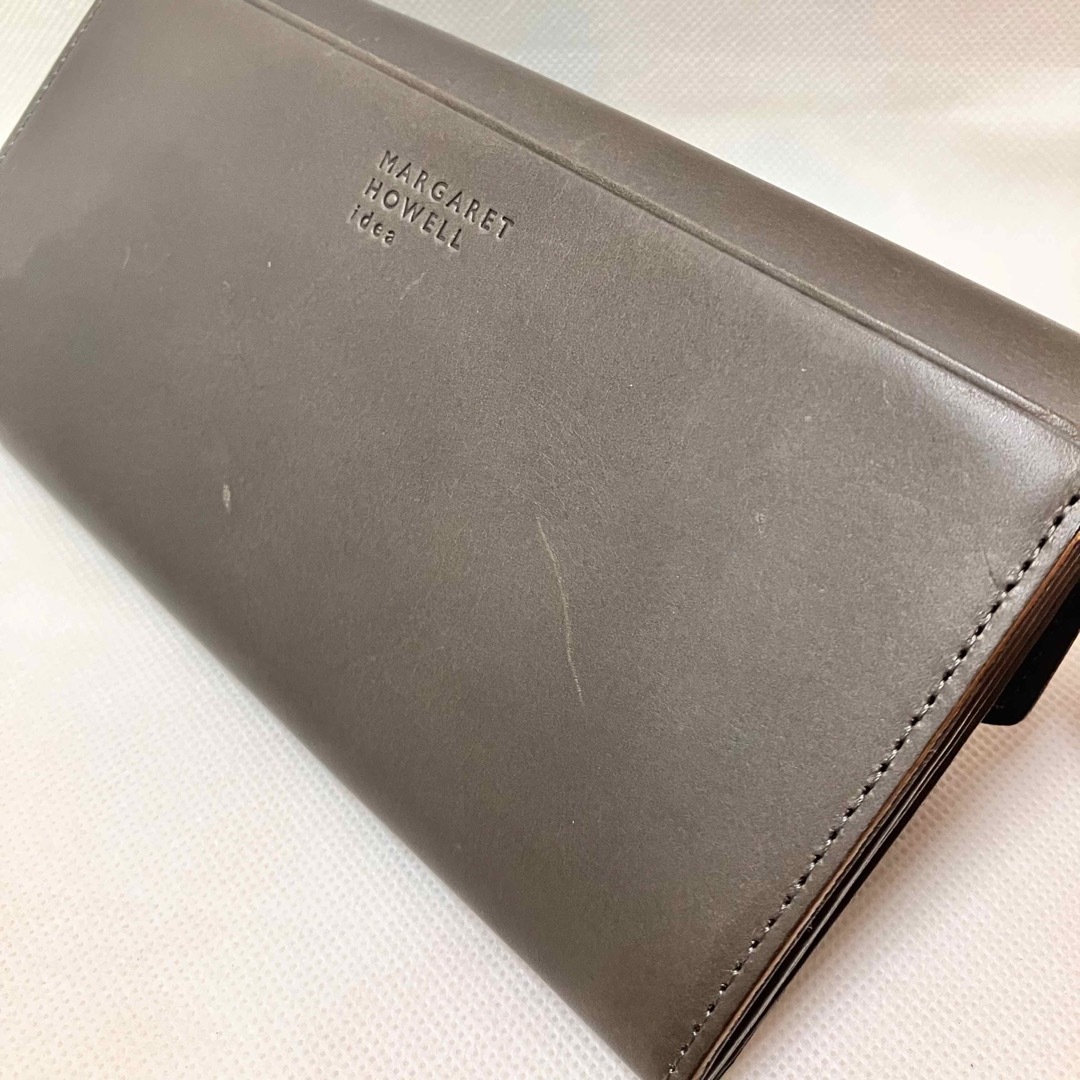 MARGARET HOWELL(マーガレットハウエル)のW255 未使用 定価2万 マーガレットハウエルアイデア 長財布 財布 フラップ レディースのファッション小物(財布)の商品写真