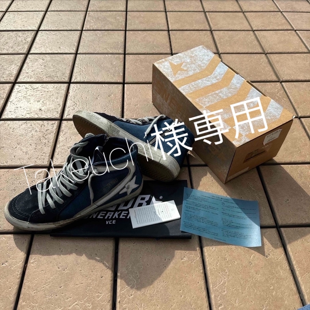 GOLDEN GOOSE(ゴールデングース)の☆ゴールデングース スライド 37 デニム レディースの靴/シューズ(スニーカー)の商品写真