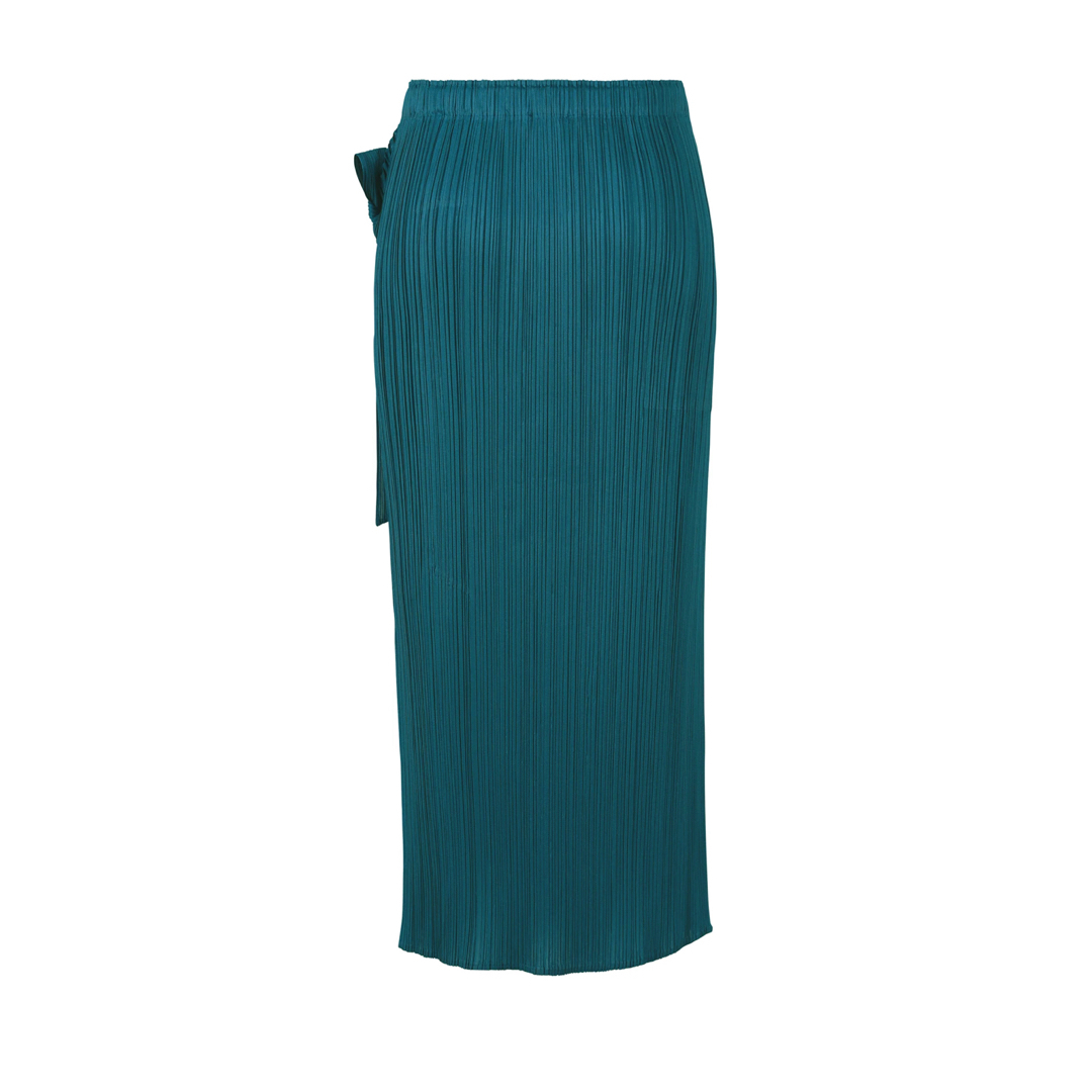 PLEATS PLEASE ISSEY MIYAKE(プリーツプリーズイッセイミヤケ)の新品　プリーツプリーズ  pleats 2月新作  JAM ジャム　スカート　青 レディースのスカート(ロングスカート)の商品写真