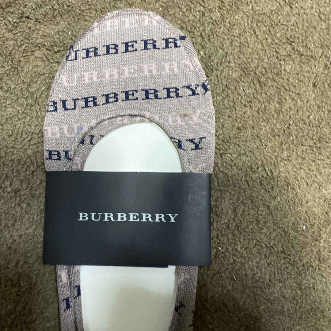 BURBERRY(バーバリー)のバーバリー　ロゴソックス レディースのレッグウェア(ソックス)の商品写真