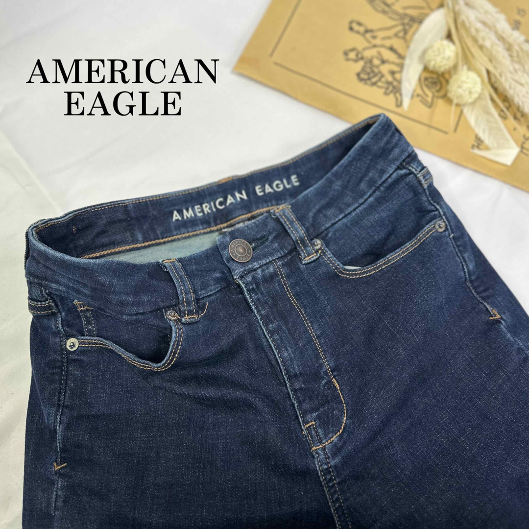 American Eagle(アメリカンイーグル)のアメリカンイーグル デニム ジーンズ ハイライズ スキニー パンツ 224a62 レディースのパンツ(デニム/ジーンズ)の商品写真