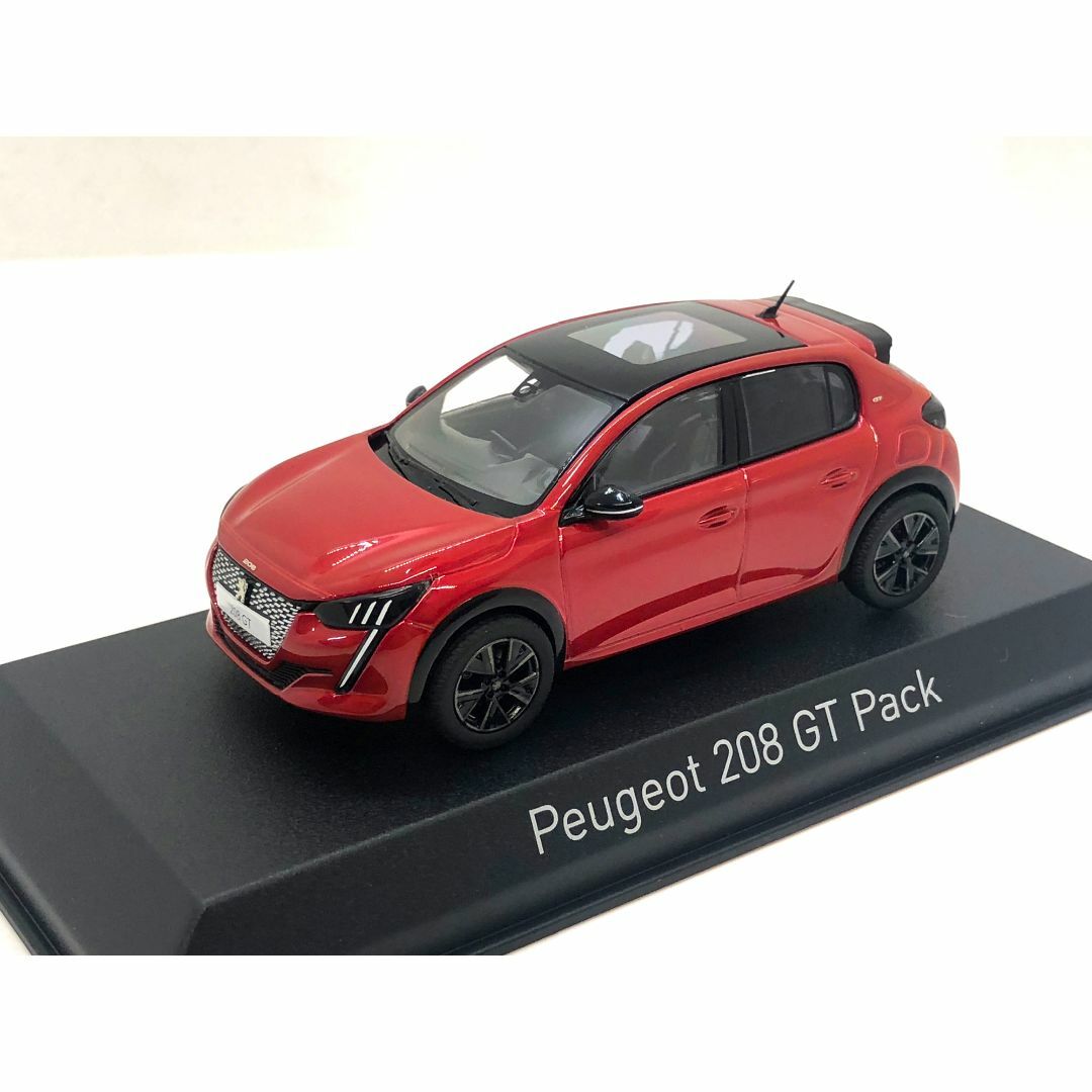 ノレブ 1/43 プジョー 208 GT PACK 2022 (レッド)