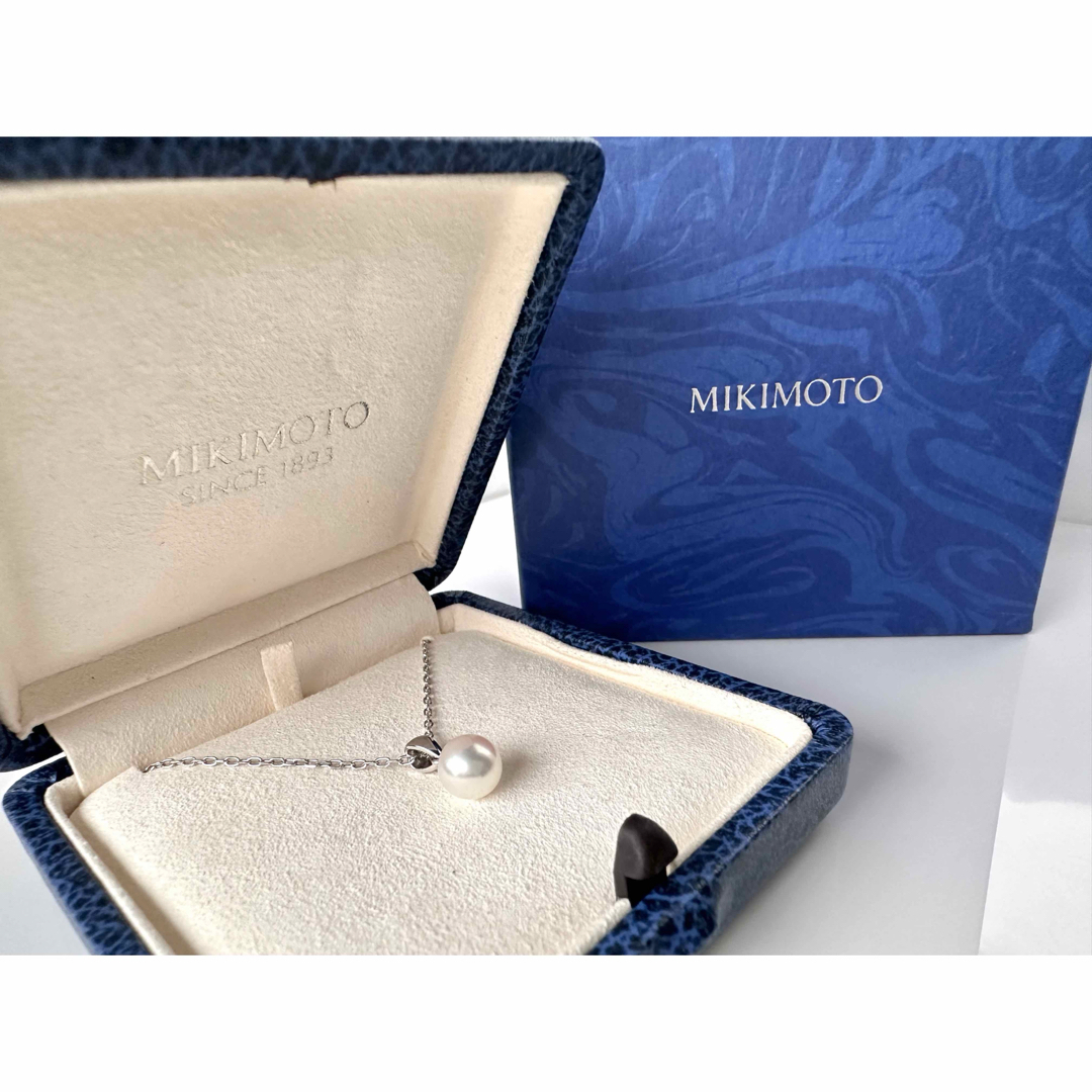 MIKIMOTO(ミキモト)のMIKIMOTO  アコヤ真珠ネックレス K18WG レディースのアクセサリー(ネックレス)の商品写真