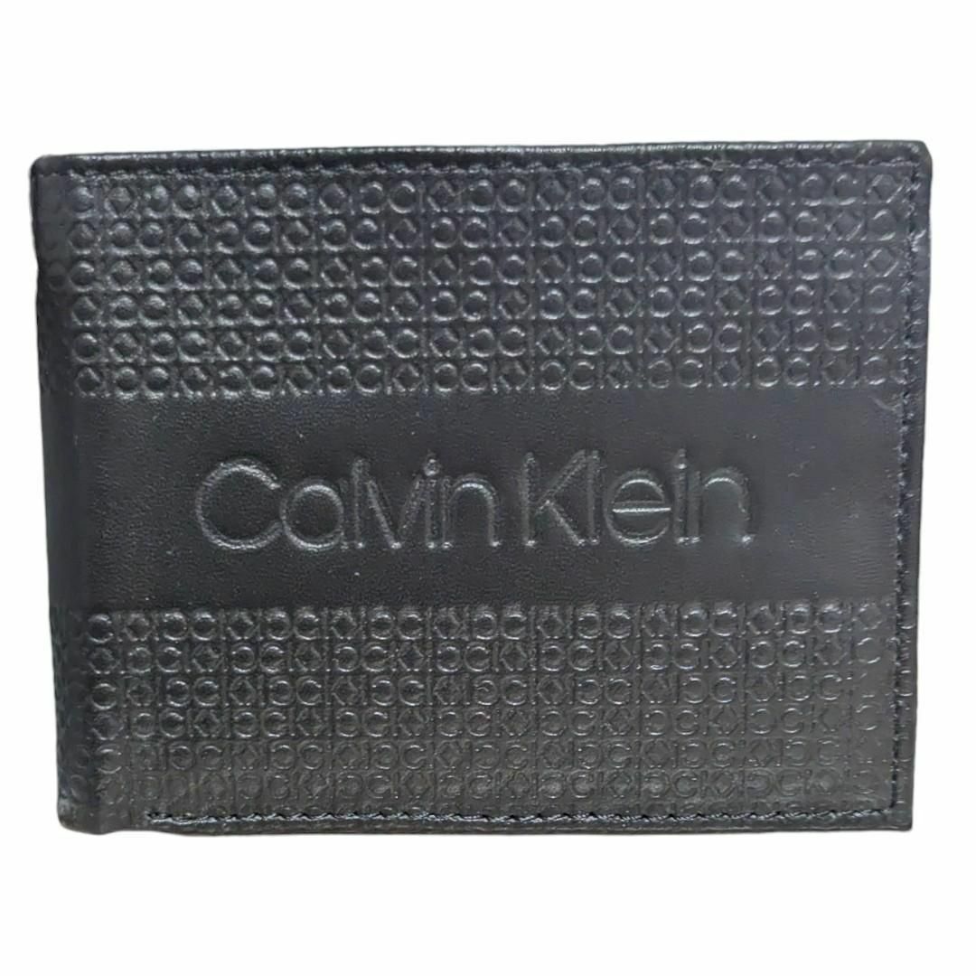 Calvin Klein(カルバンクライン)のCK Calvin Klein (カルバンクライン) 二つ折り財布 RFID対応 メンズのファッション小物(折り財布)の商品写真