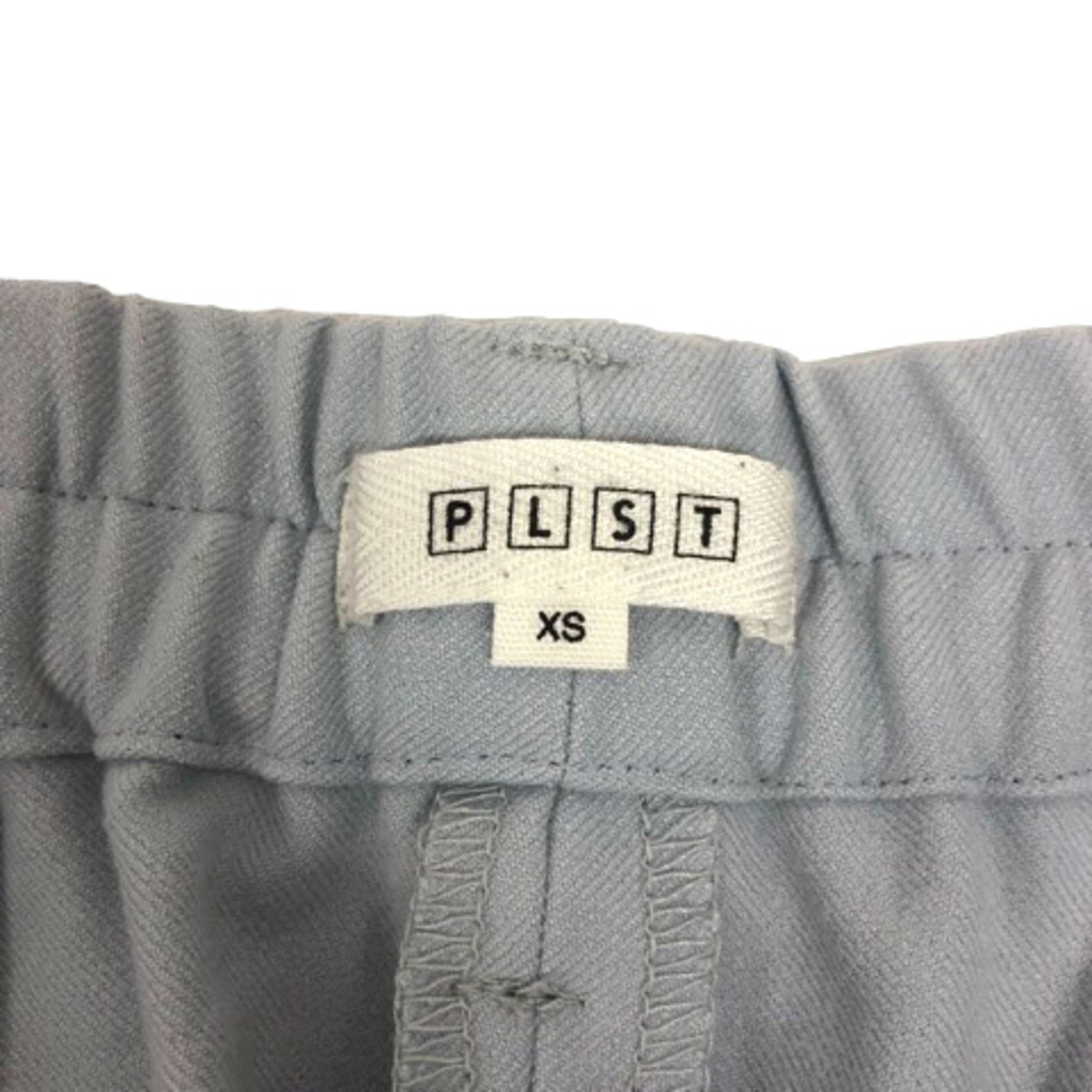 PLST(プラステ)のPLST パンツ スラックス ワイド タック ロング丈 無地 XS ライトブルー レディースのパンツ(その他)の商品写真