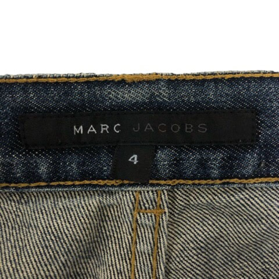 MARC JACOBS(マークジェイコブス)のマークジェイコブス デニム ジーンズ ストレート ロング丈 4 青 レディース レディースのパンツ(デニム/ジーンズ)の商品写真