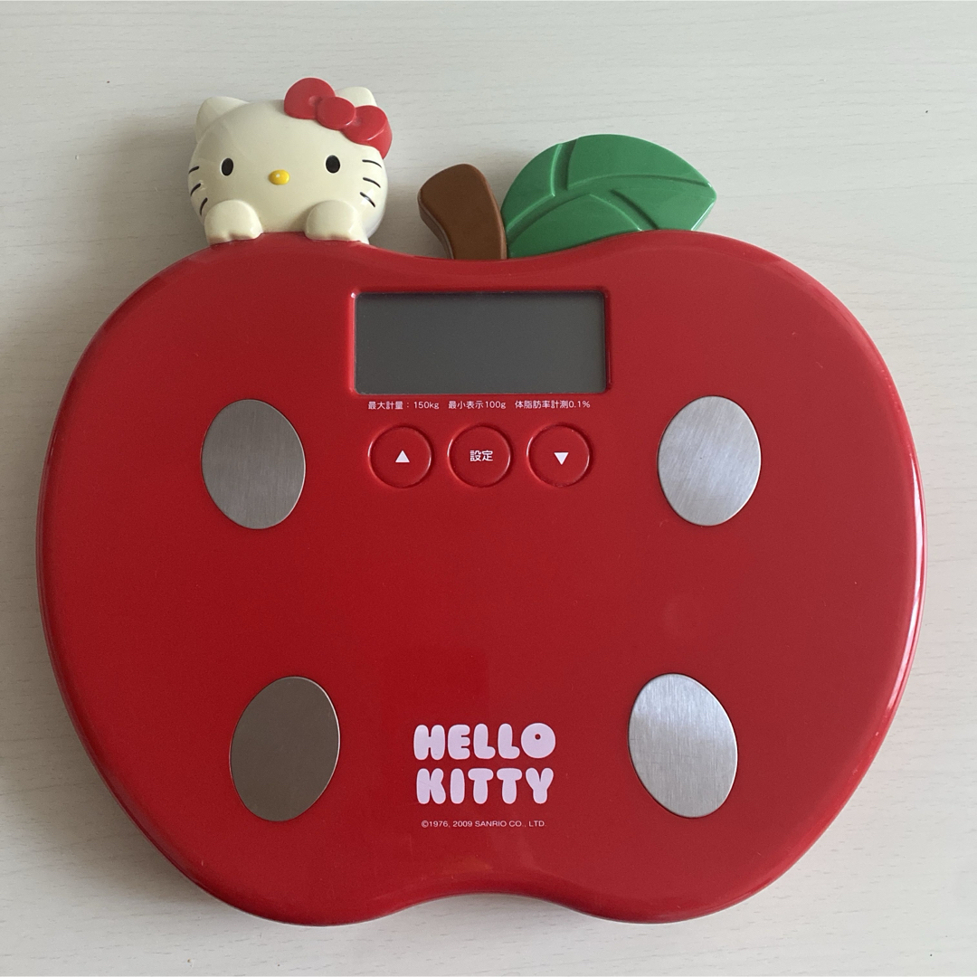 sanrio公式ライセンス品 ハローキティー キティちゃん体重計 sanrio公式ライセンス品 ハローキティー キティちゃん体重計