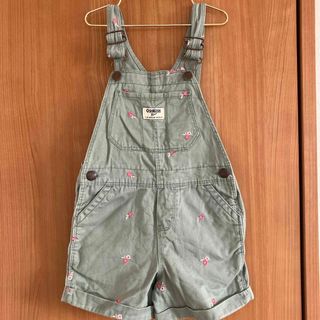 オシュコシュ(OshKosh)のオシュコシュ　ショートオール　女の子　オーバーオール(パンツ/スパッツ)