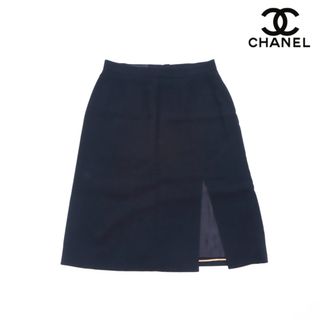 シャネル(CHANEL)のシャネル CHANEL ココマーク ボタン サイズ38 1997年 スカート ウール(その他)