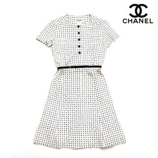 シャネル(CHANEL)のシャネル CHANEL ココマーク サイズ40 1997 年 ワンピース シルク(その他)