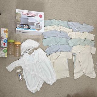 アカチャンホンポ(アカチャンホンポ)の新生児服　哺乳瓶消毒　出産準備グッズ　ベビードレス(哺乳ビン用消毒/衛生ケース)