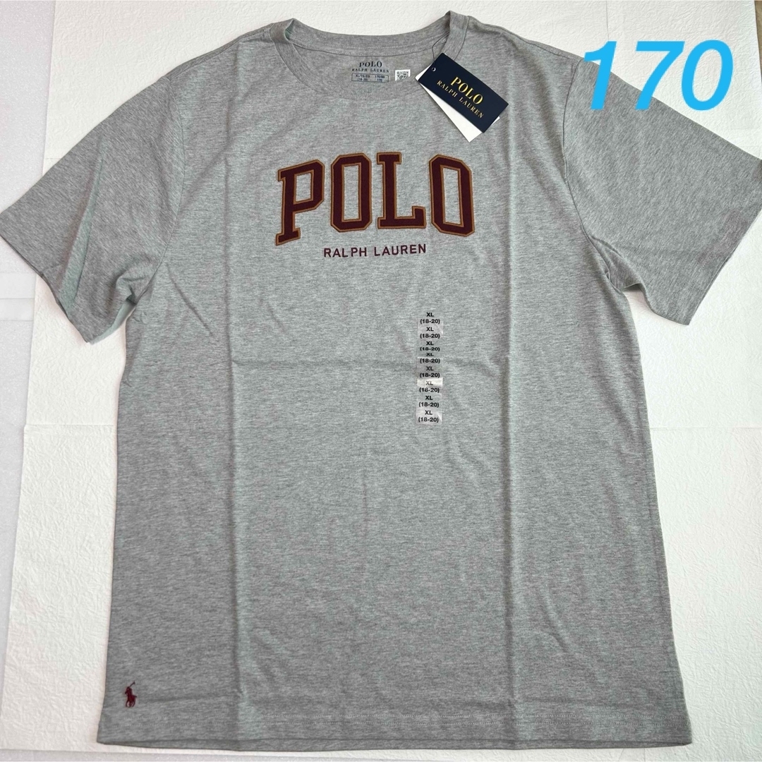 POLO RALPH LAUREN(ポロラルフローレン)の新作◇ラルフローレン POLOロゴ半袖Tシャツ グレー ボーイズXL/170 キッズ/ベビー/マタニティのキッズ服男の子用(90cm~)(Tシャツ/カットソー)の商品写真