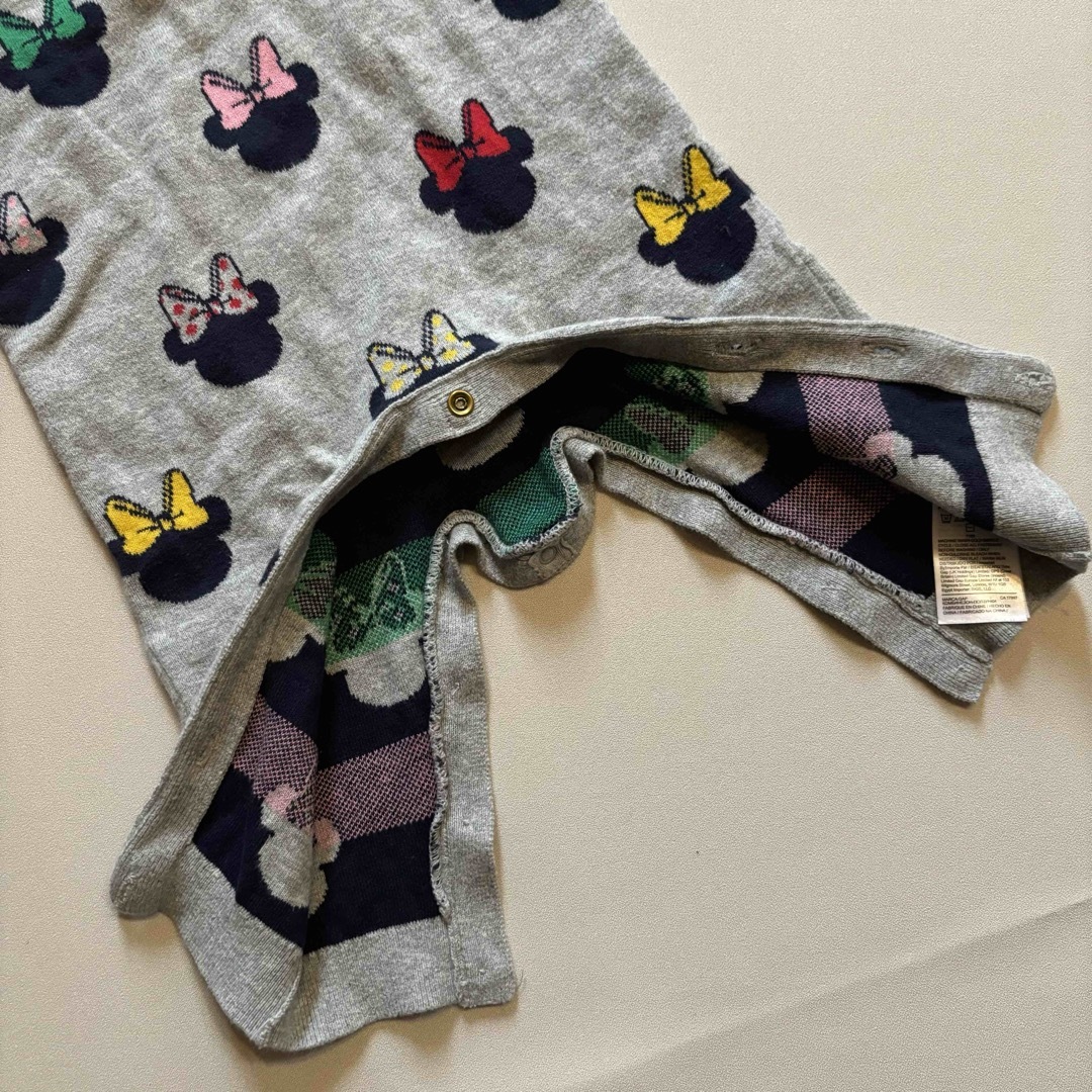 GAP Kids(ギャップキッズ)のgap baby disney ミニー　ロンパース　6-12months キッズ/ベビー/マタニティのベビー服(~85cm)(ロンパース)の商品写真